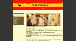 Desktop Screenshot of casaespanola.de